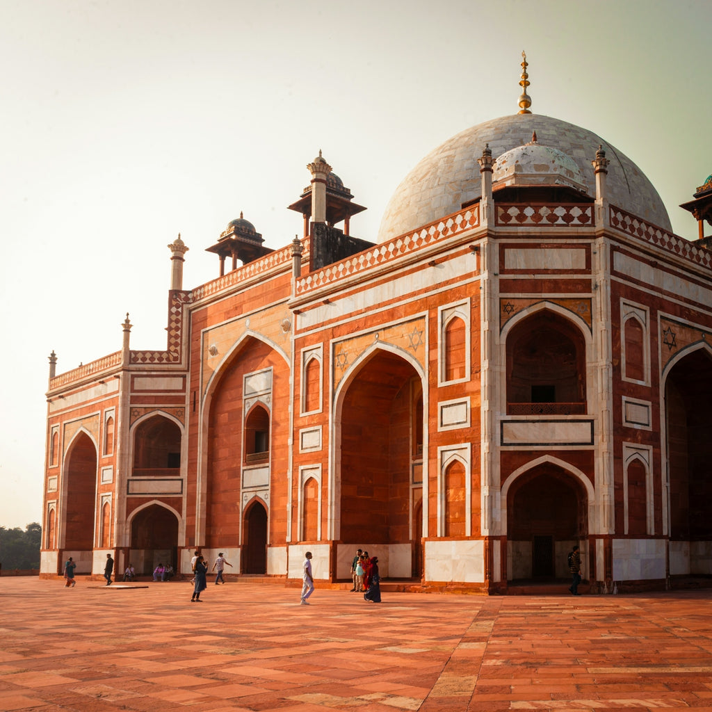 Humayun's tomb in new delhi, india