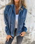 Ella™ | Corduroy Hooded Jacket with Zipper