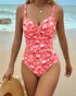 One Piece Printed Tankini