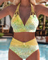 Bikini Two Piece Sexy Printed Bra
