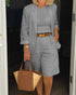 Zoey | Stylish Casual Shorts Suit