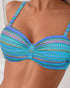 Two Piece Swimsuit with Striped Print