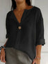 Angela™ | Casual V-Neck Blouse