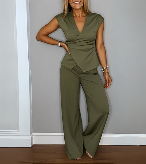 Claudia | Modern Cut Two-Piece Set