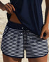 Striped Simple Tankini Boxer