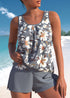 Chloe| Stylish Floral Tankini Set Women