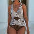 Swimsuit with Cross Over Design for Resort Casual Wear