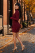 Courtney | Sleek Ribbed Turtleneck Dress