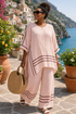 Wynric | Sophisticated Striped Asymmetrical Top & Bold Pants