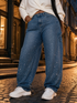 Denim Balloon Carpenter Jeans