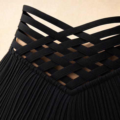 Emma | High Waist Crisscross Trousers
