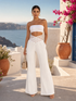 Emma | High Waist Crisscross Trousers