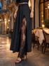 Angélique | Chic Lace Fluid Pants