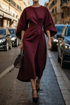 Sophia | Stylish Elegant Wrap Midi Dress