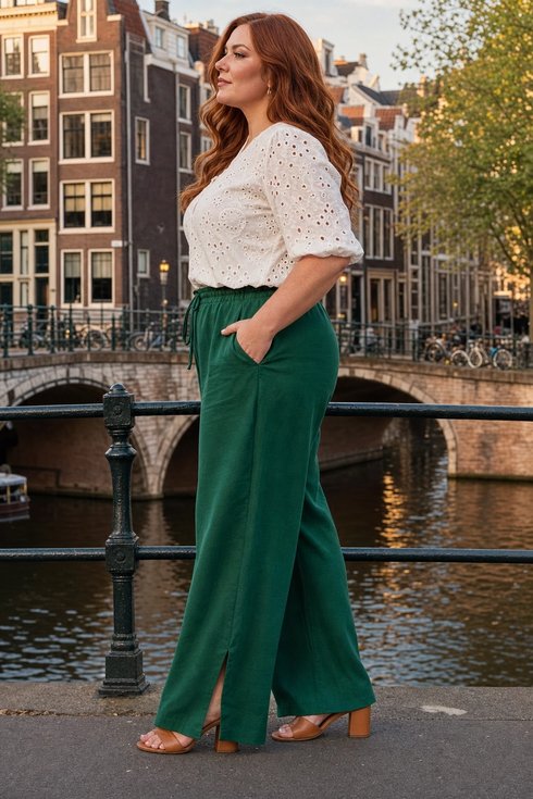 Tina - Relaxed Linen Pants