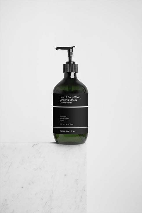 Hand & Body Wash, Ginger & Smoky Cardamom