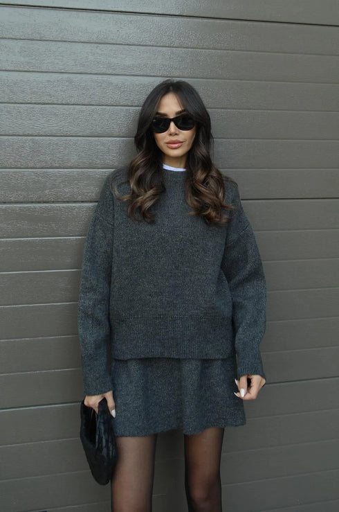 NEVA™ - 2-piece set (Sweater + Skirt)