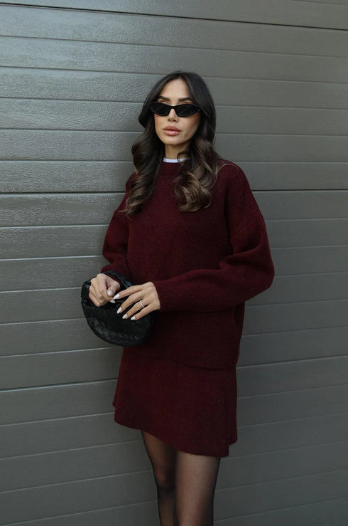 NEVA™ - 2-piece set (Sweater + Skirt)