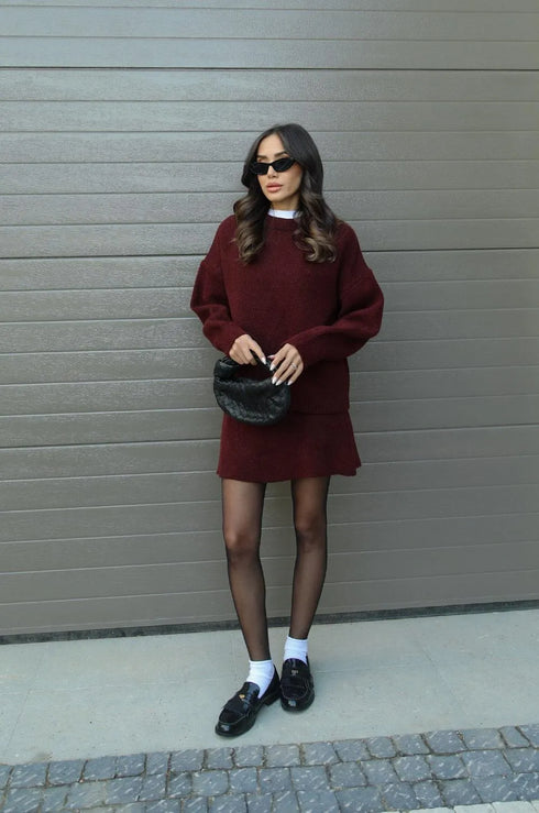 NEVA™ - 2-piece set (Sweater + Skirt)