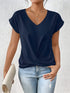 Kathrina | V-Hals Twist Front Top