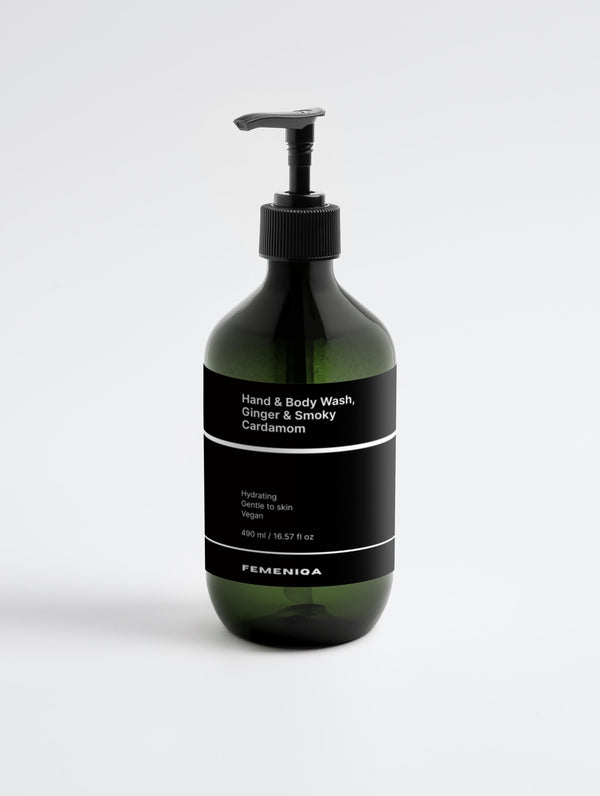 Hand & Body Wash, Ginger & Smoky Cardamom