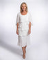 Charlotte - Elegant Tummy Hiding Midi Dress
