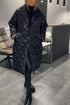 Anais™ | Quilted Coat with Leopard Lining