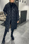 Anais™ | Quilted Coat with Leopard Lining