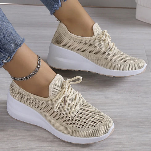 Wendy | Comfortable Casual Lace-Up Sneakers
