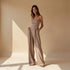 Delphina | Strapless Jumpsuit with Wide Legs