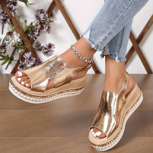 Menina | Stylish Comfortable Wedge Sandals