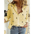 Erica | Casual Printed Button-Up Shirt
