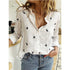 Erica | Casual Printed Button-Up Shirt